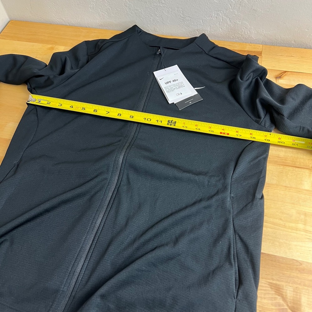 Nike Jacket Full Zip Golf Womens Size M Black Dri-FIT UPF 40+ NEW DX1489-010 - Picture 8 of 9